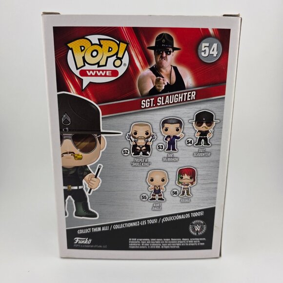 Funko Pop! Retro Toys: G.I. Joe #54 SGT. Slaughter Collectible Vinyl Figure NEW - Picture 2 of 5